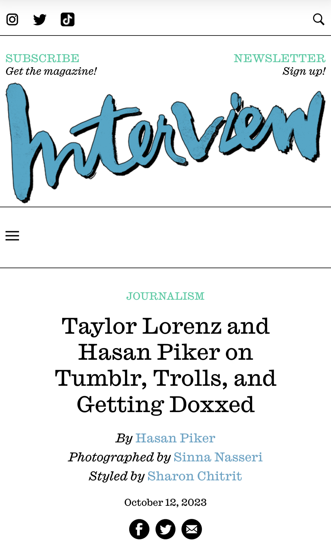 headline