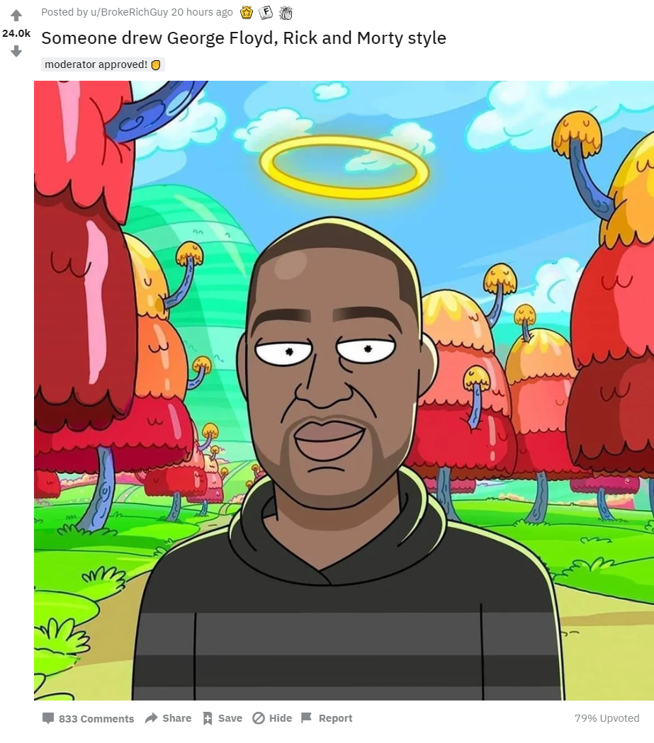 79% Upvoted, lmao