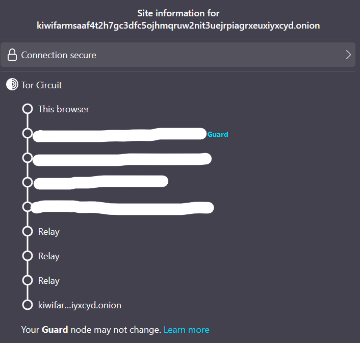 Tor using 1 extra node thanks to Vanguards