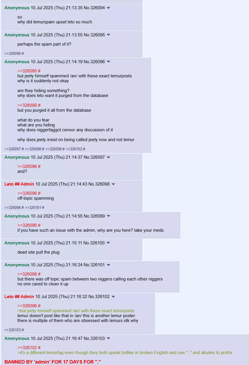 Anon censored for noticing mid-post