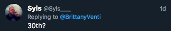 Venti Tweet