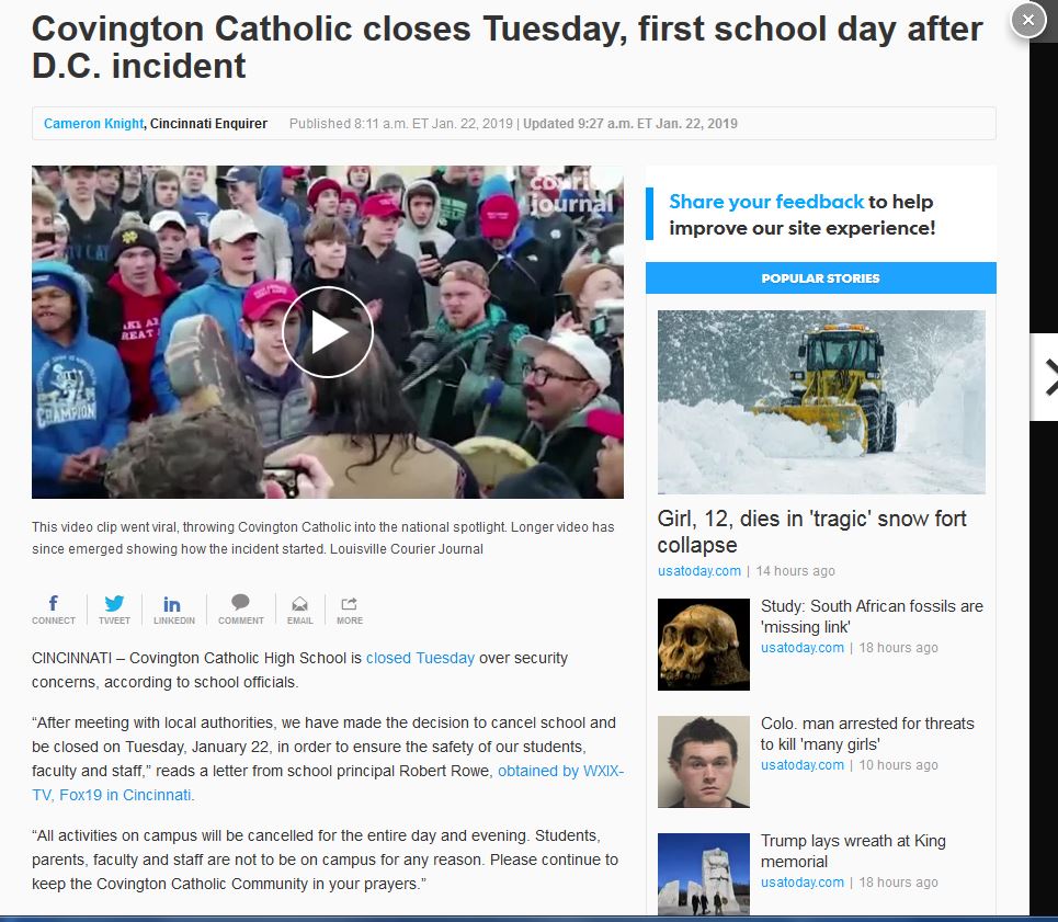covington school closed.JPG