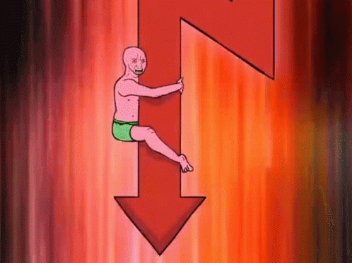crypto falling wojak screaming.gif