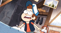 Dipper scream.gif