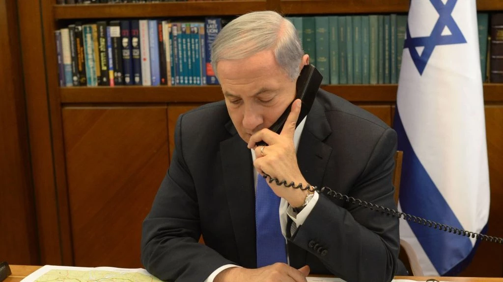 netanyahu-on-phone.webp