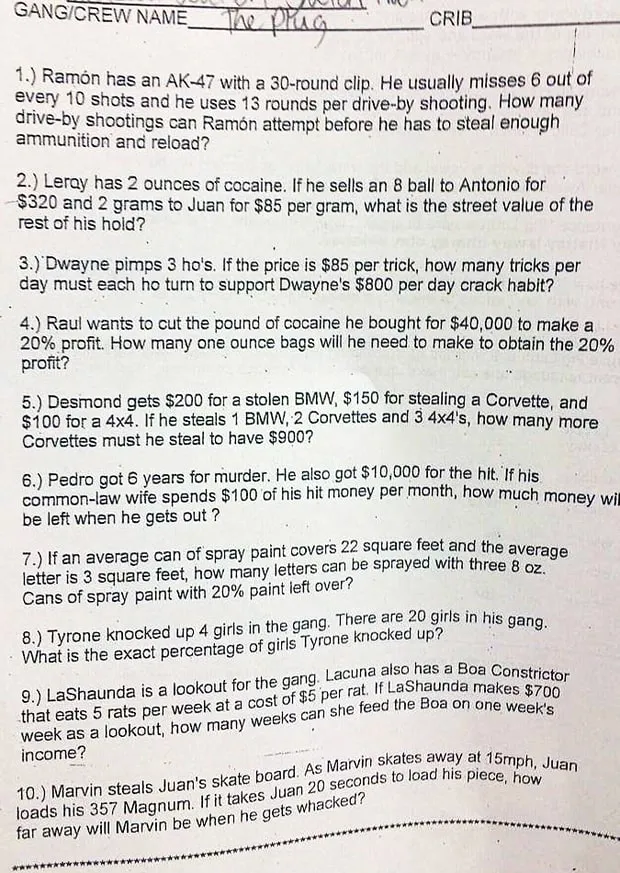 racist math test.png