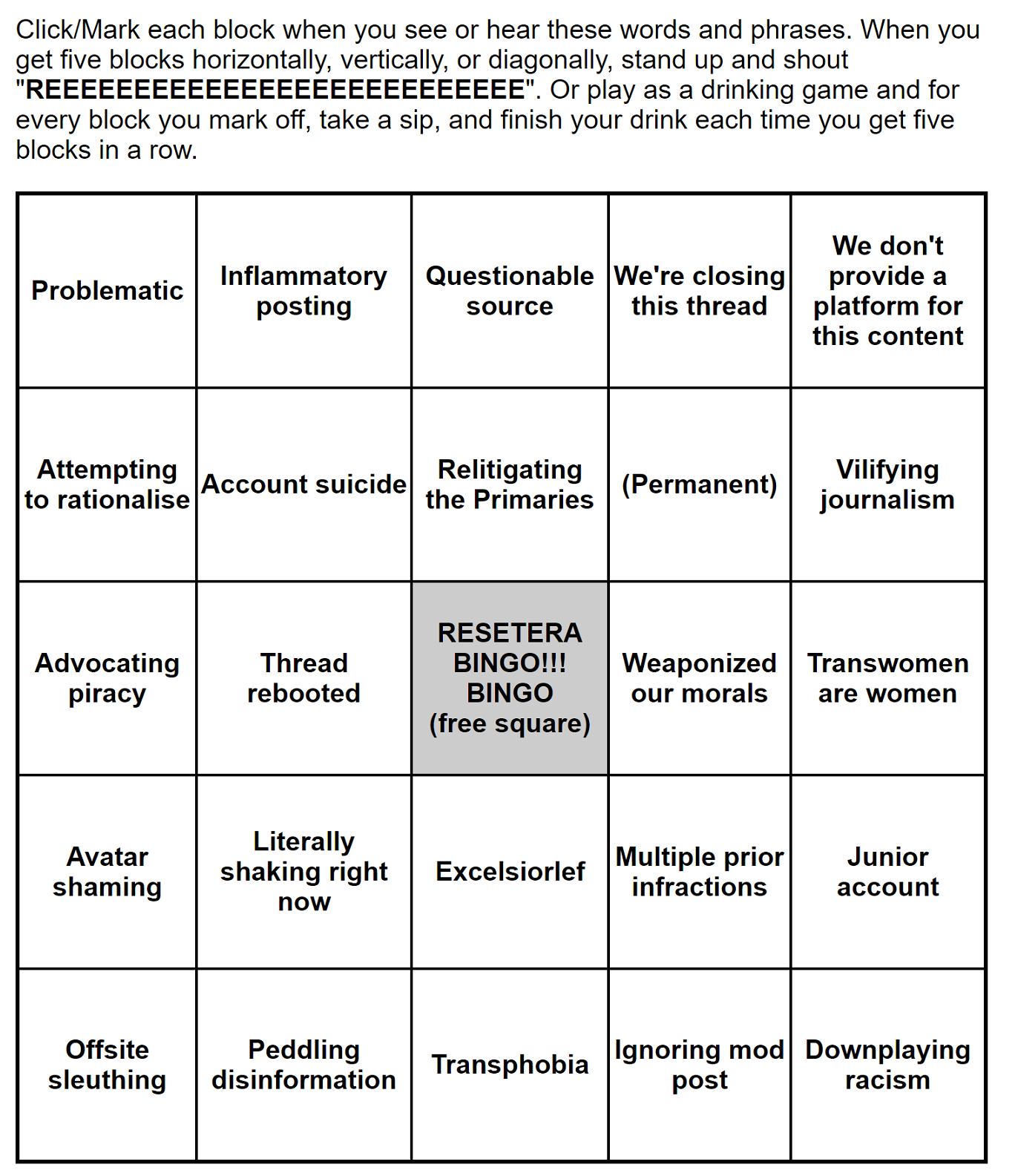 Resetera Bingo.PNG