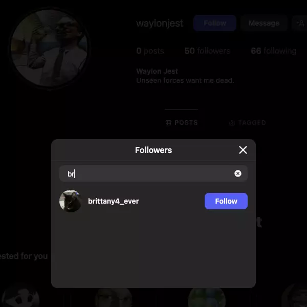 Waylon getting followed by Venti
