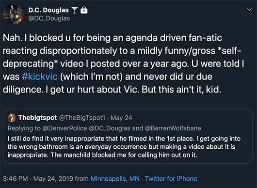 blocking vic fans